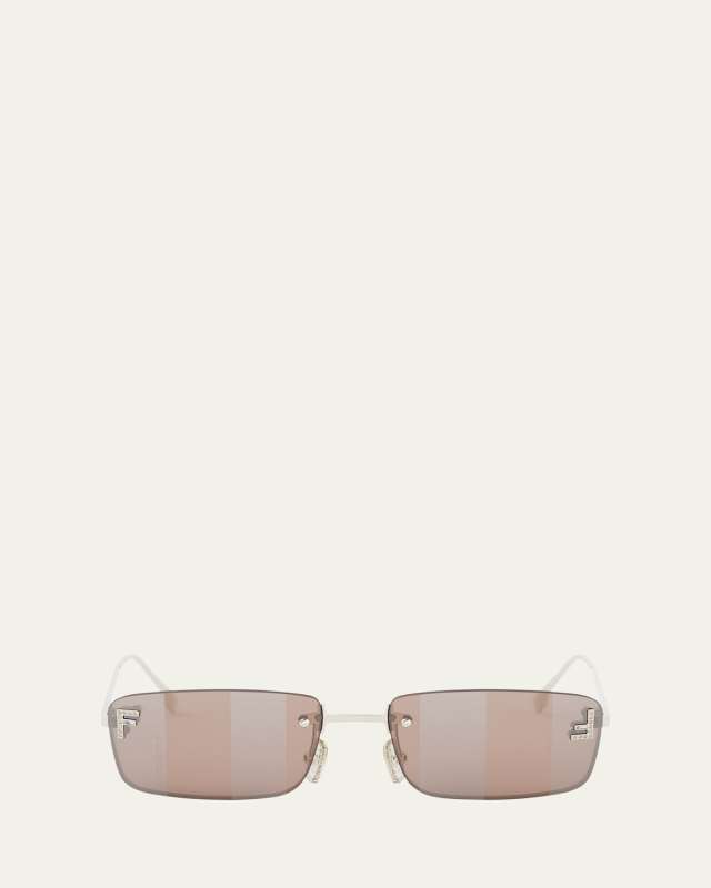 Fendi First Crystalized Logo Sunglasses